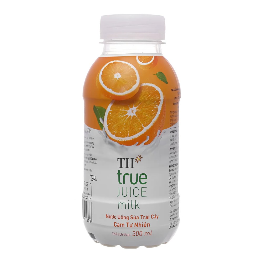 Nước uống sữa trái cây  TH vị cam 300ml