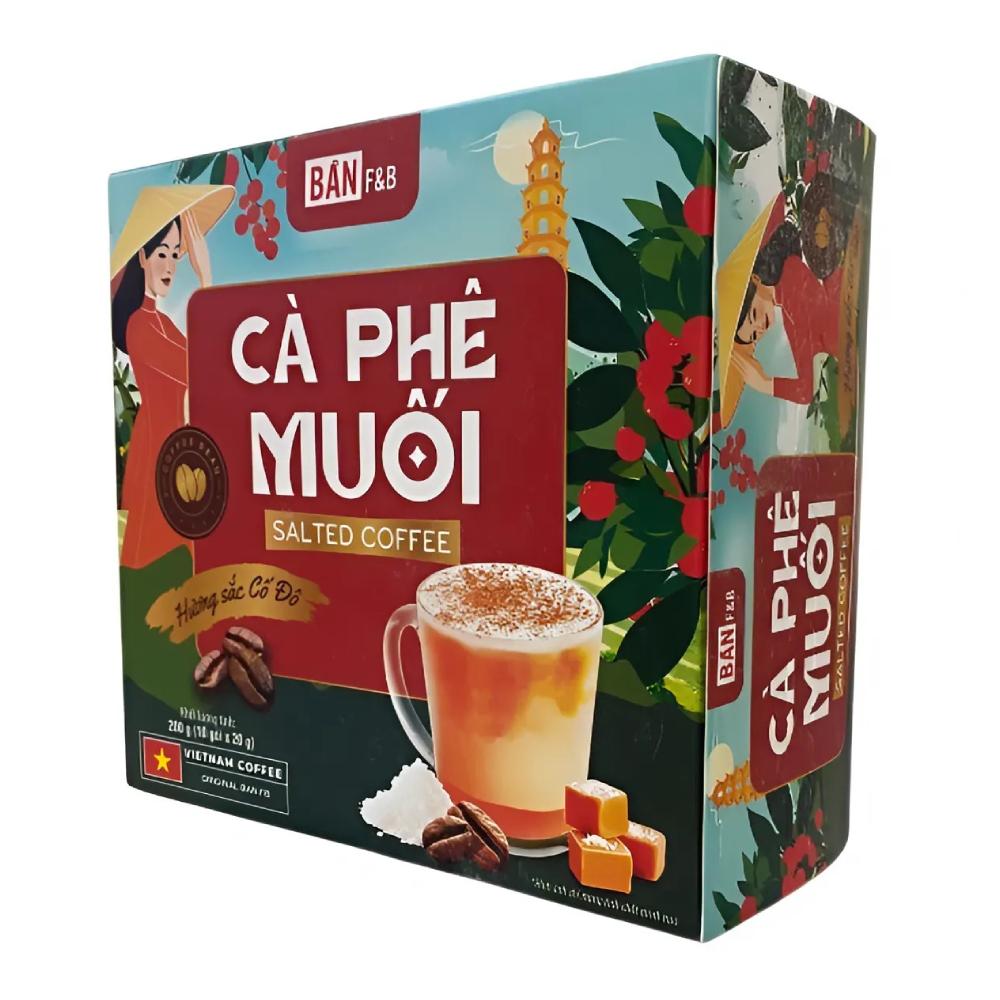 Cà phê muối Bản F  10 gói *20gr