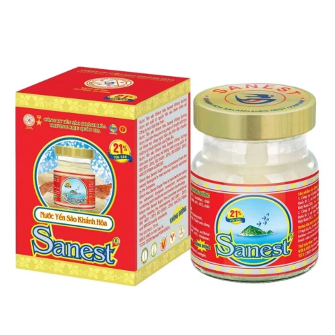 Nước yến sào  Sanvinest 21% yến sào có đường  70ml