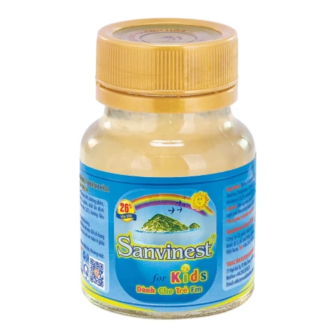 Nước yến sào  Sanvinest 26% yến sào cho trẻ em 62ml