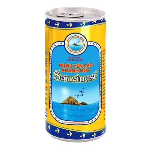 Nước yến sào  Sanvinest 7.5% yến sào có đường  190ml