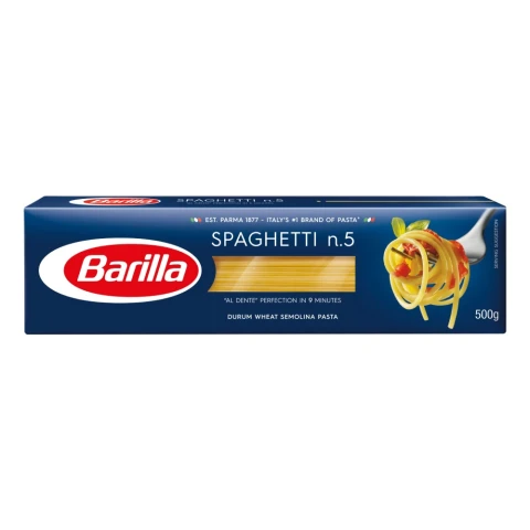 Mỳ Barilla sợi hình ống các cỡ Spaghetti 500g