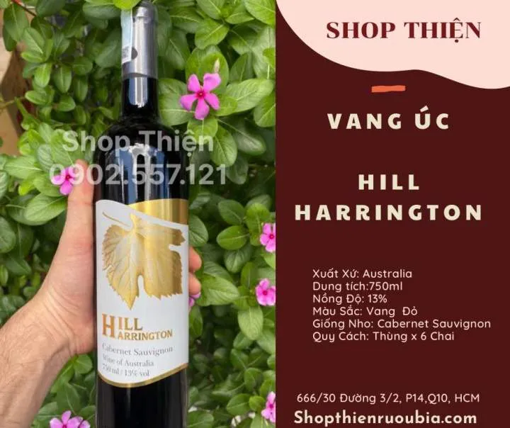 Rượu vang Harrington Cabernet Sauvignon  750ml
