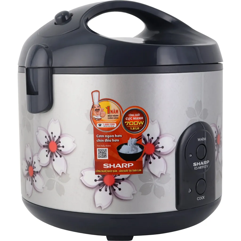Nồi cơm điện sharp1.8L KS-191STV